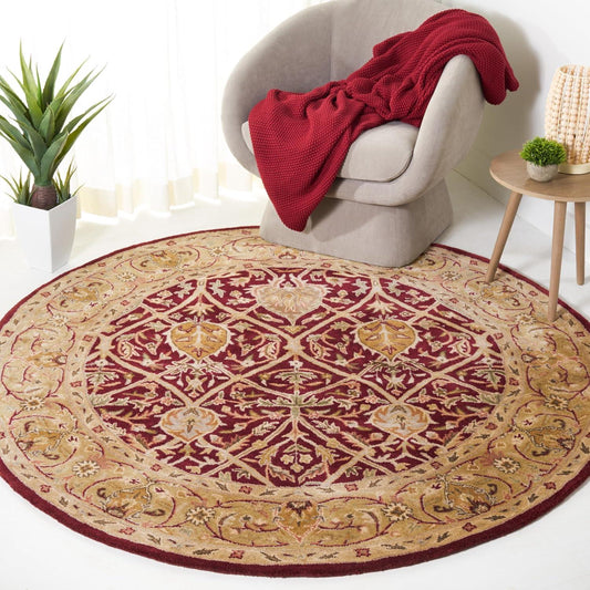 Azar Persian Tufted Round Carpet & Rug