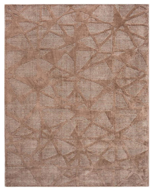 Opal Viscose Silk Hand-Tufted Rug