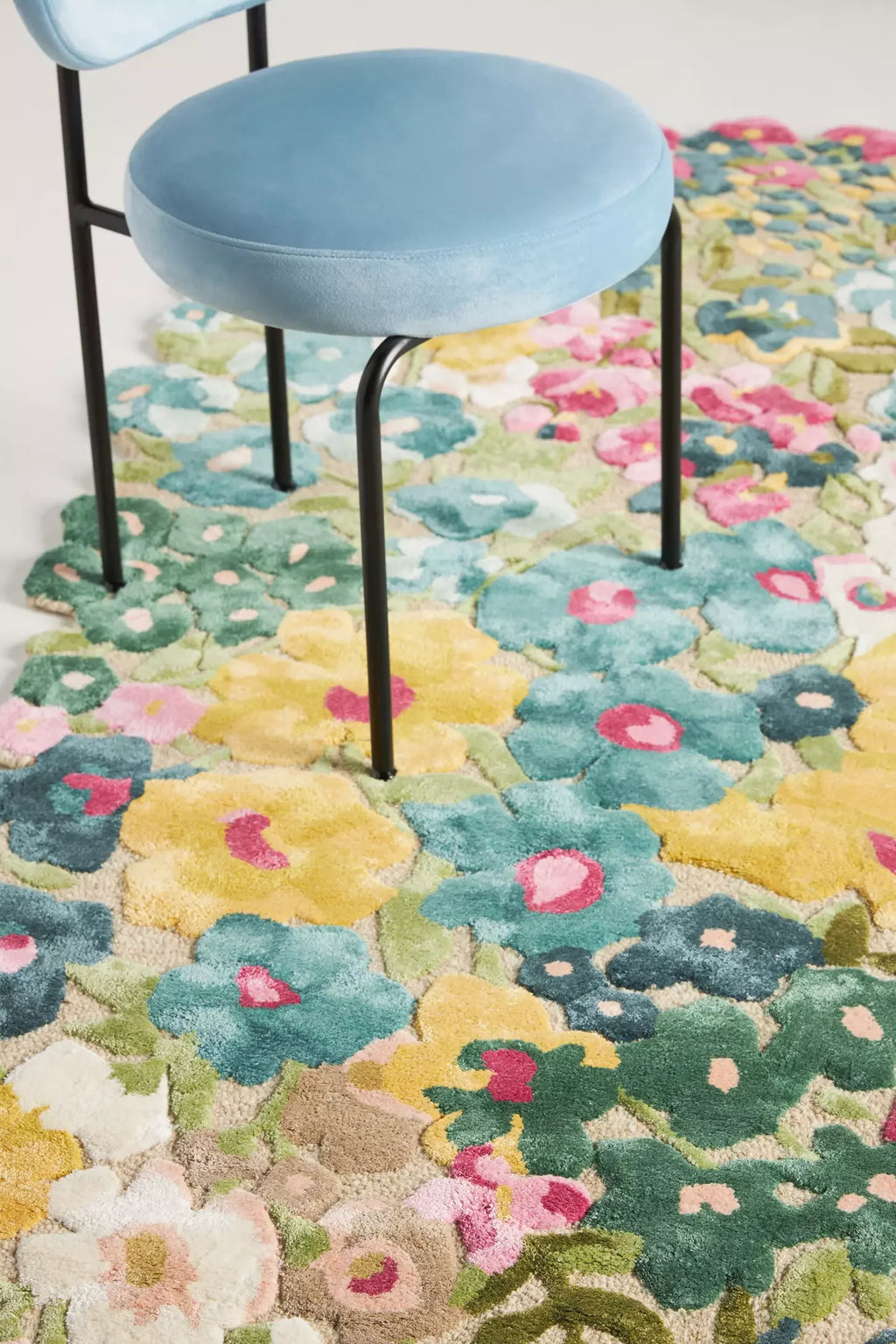 Haven Foliage Hand-Tufted Irregular Rug
