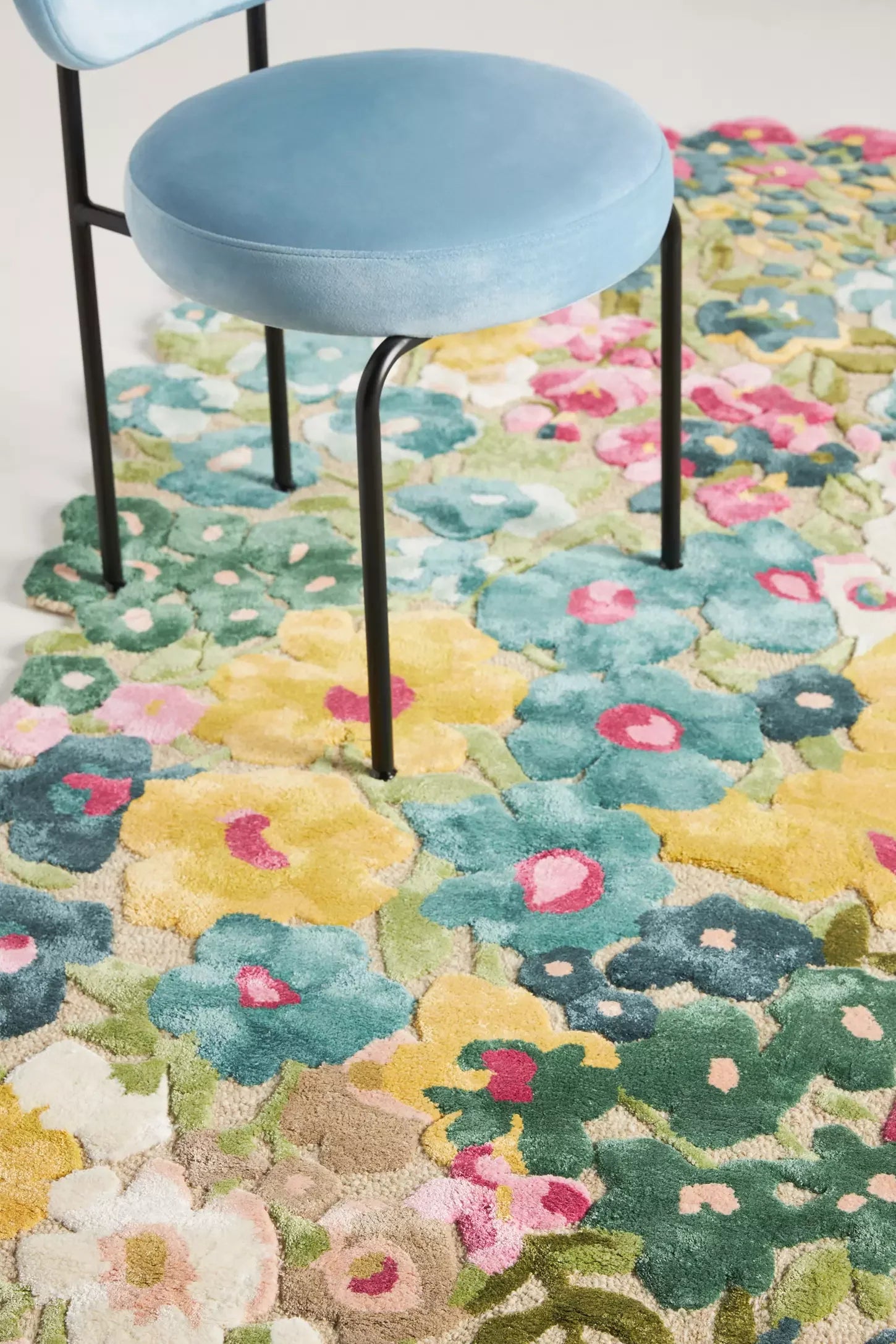 Haven Foliage Hand-Tufted Irregular Rug