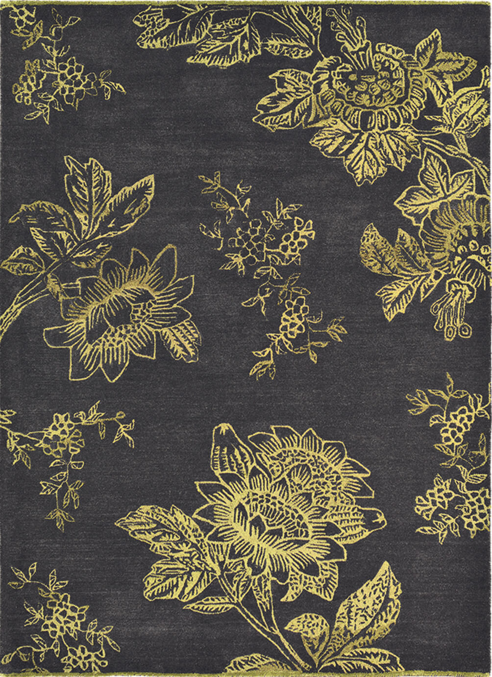 Timeless Bloom Foliage Hand-Tufted Rug