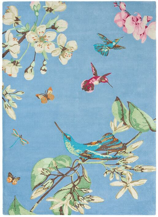 Anatolian Leaf Foliage Hand-Tufted Rug