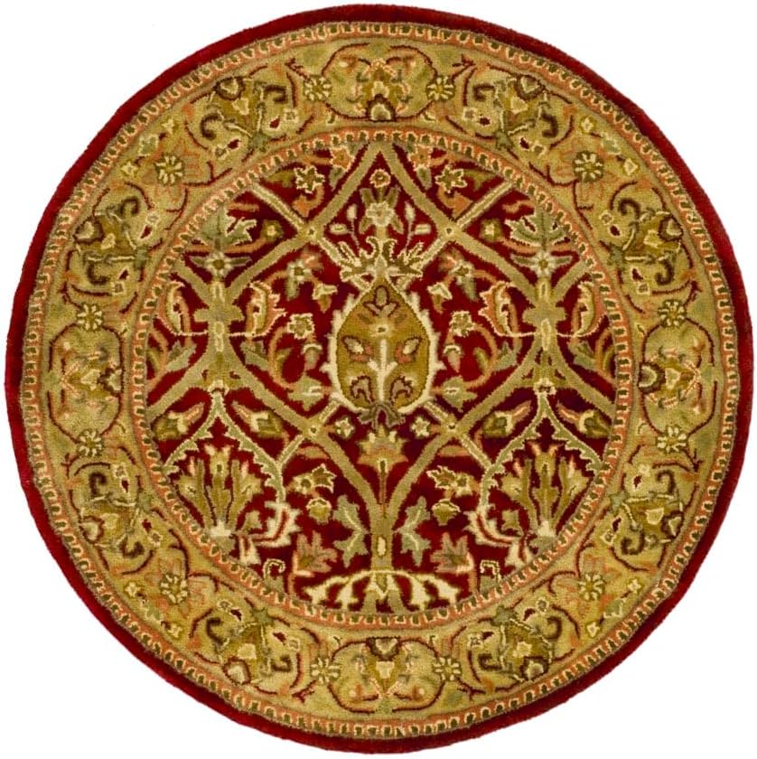 Maroon Royal Persian Round Carpet