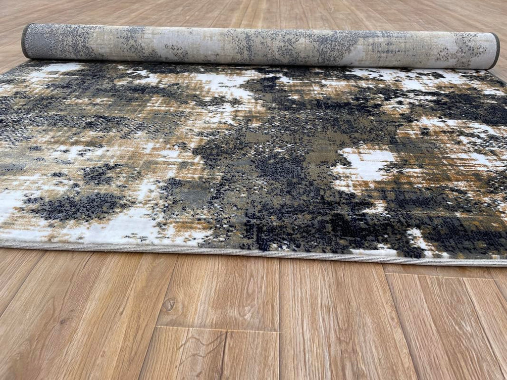 Soft Modern Abstract Area Rug – Comfortable & Easy to Maintain