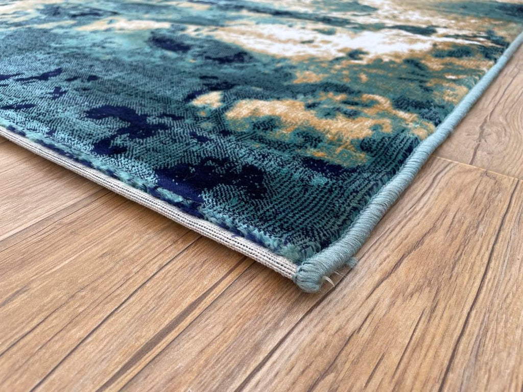 Minimalist Modern Abstract Area Rug – Stylish Carpet for Bedroom