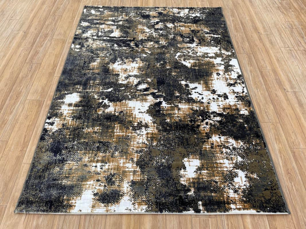 Soft Modern Abstract Area Rug – Comfortable & Easy to Maintain