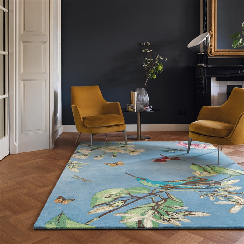 Anatolian Leaf Foliage Hand-Tufted Rug