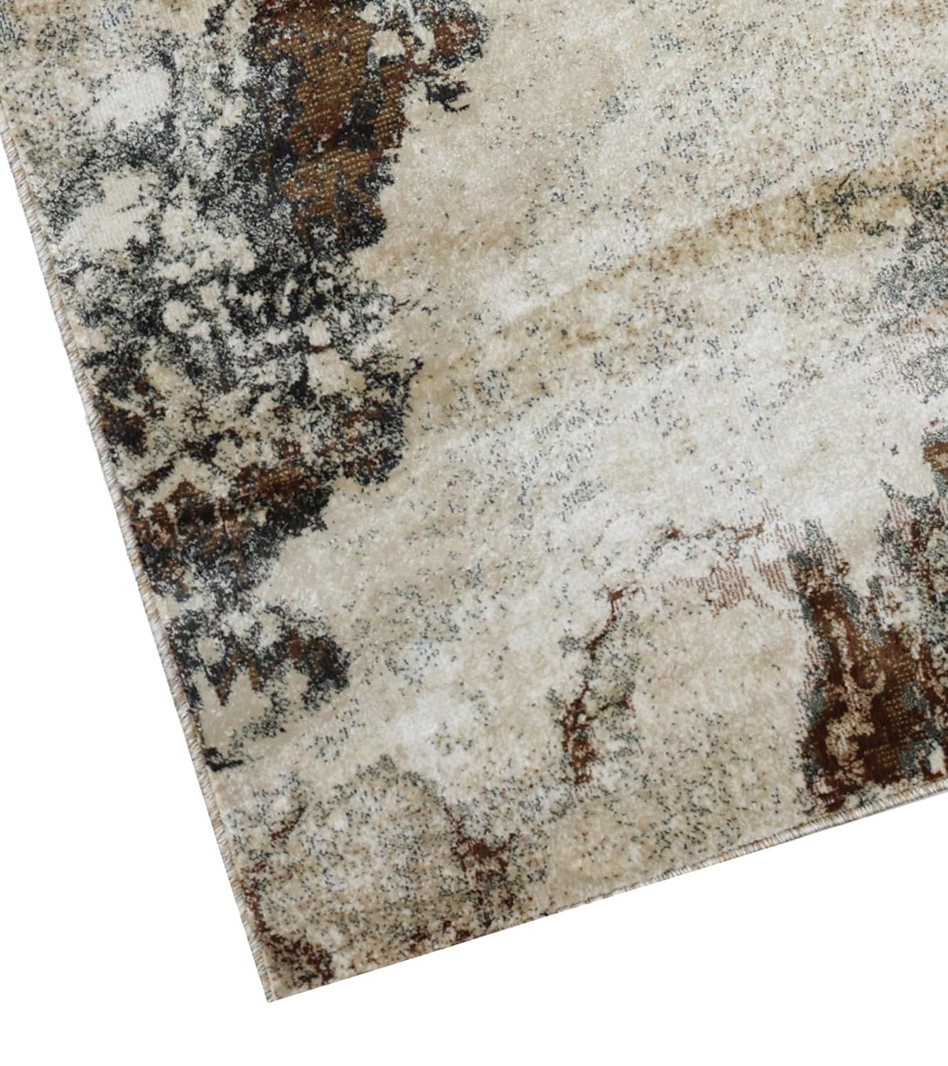 Minimalist Modern Abstract Area Rug – Stylish Bedroom & Office Carpet