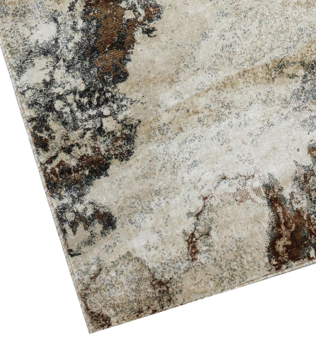 Minimalist Modern Abstract Area Rug – Stylish Bedroom & Office Carpet