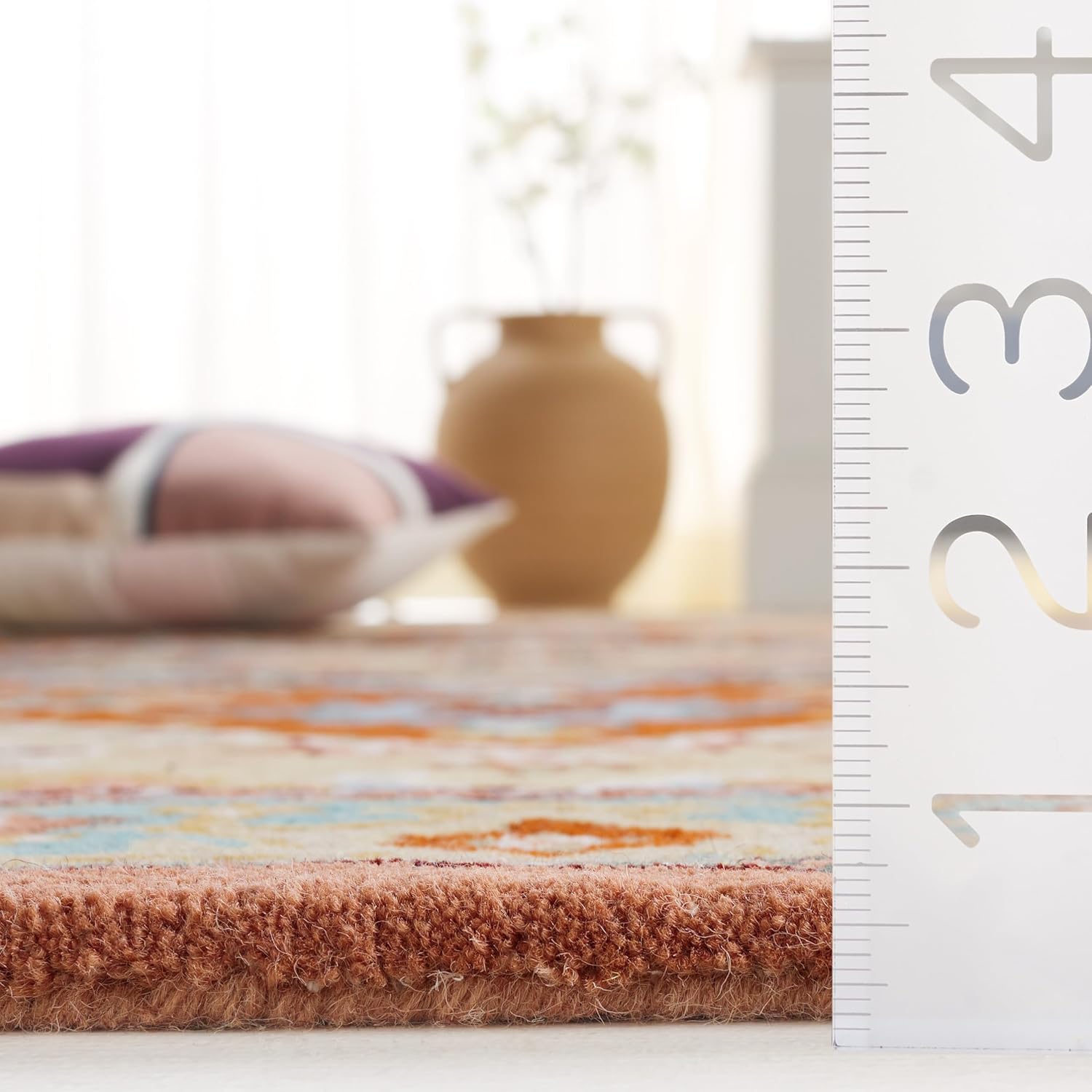 Red Classic Persian Round Rug