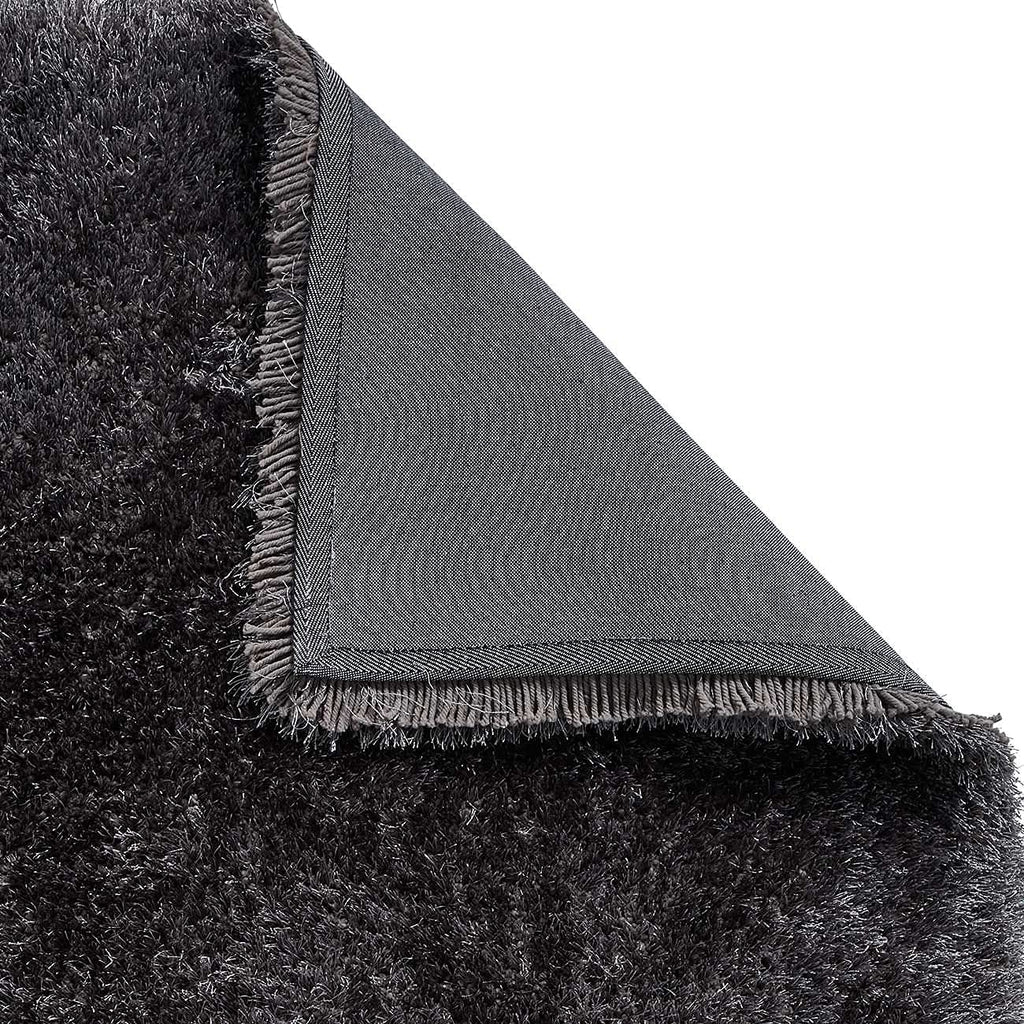 Dark Grey Handmade Shaggy Carpet – Ultra Soft Area Rug for Living Room & Bedroom