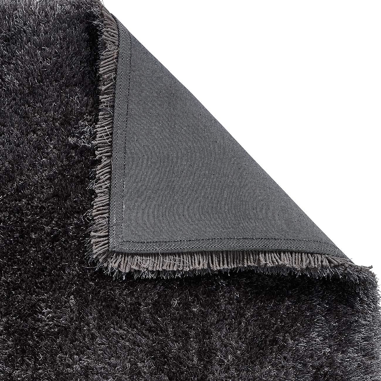 Dark Grey Handmade Shaggy Carpet – Ultra Soft Area Rug for Living Room & Bedroom