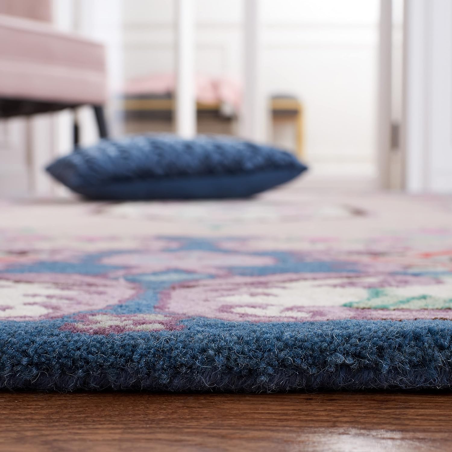 Blue Traditional Handmade Persian Rug