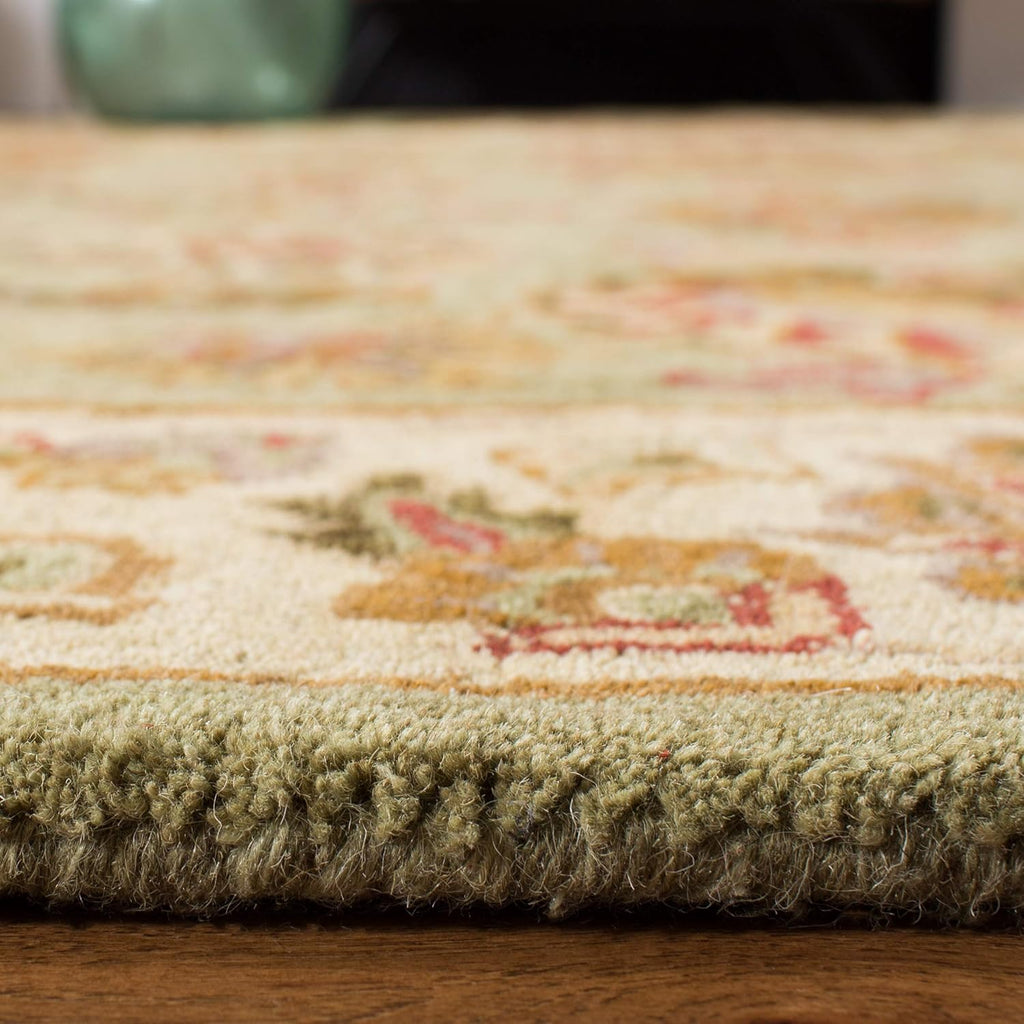 Green Vintage Persian Traditional Area Rug