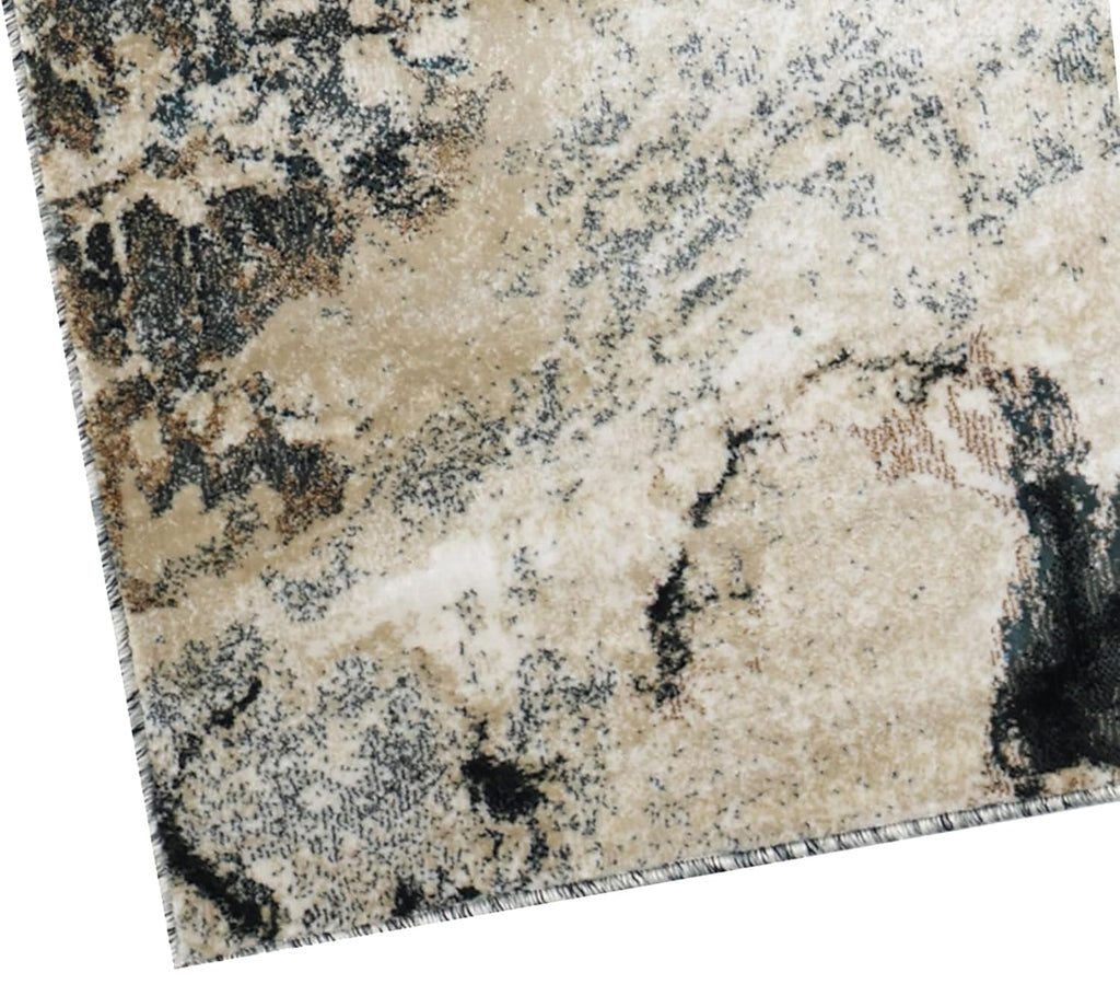 Luxury Modern Abstract Area Rug – Washable Floor Carpet for Living Spaces