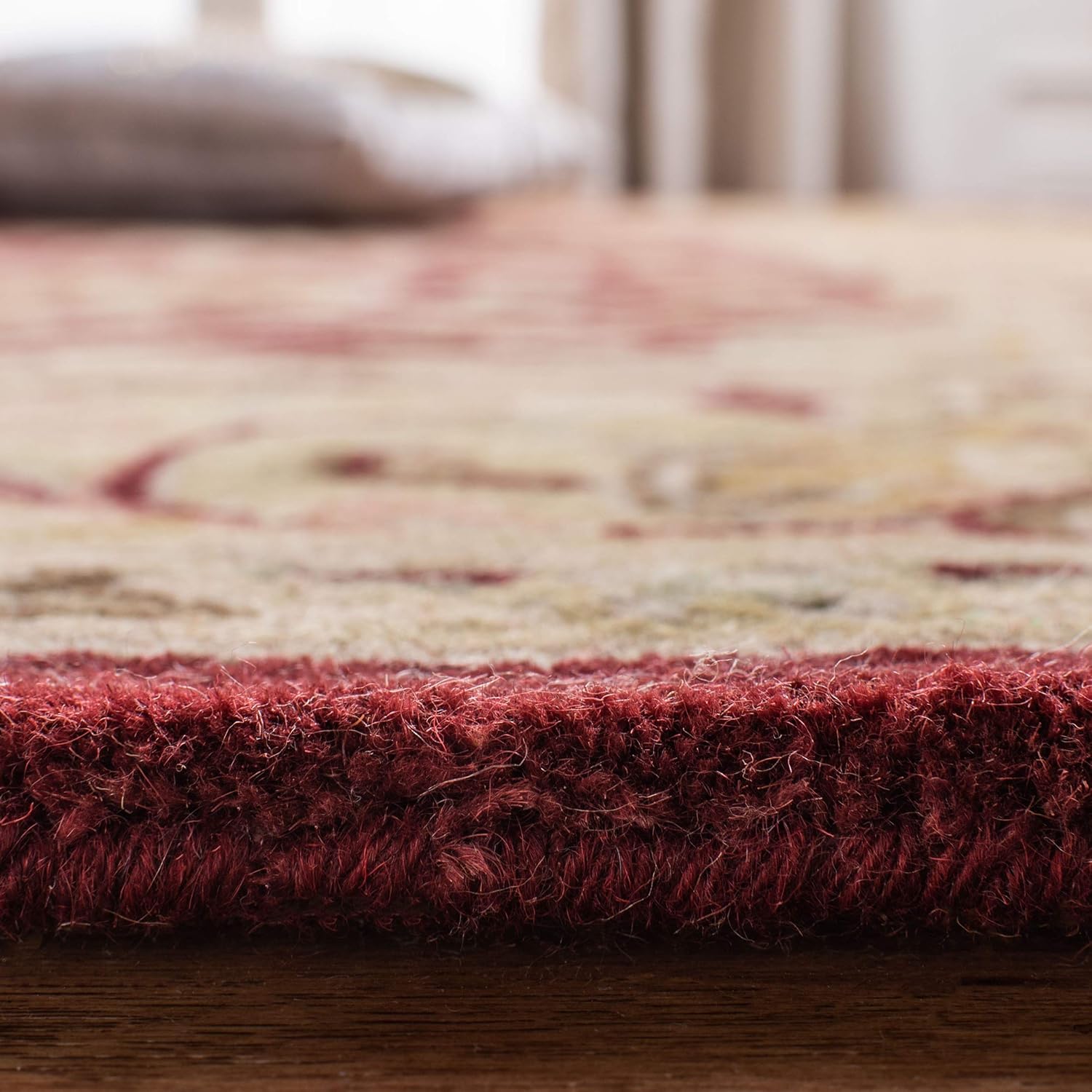 Maroon Persian Style Vintage Area Rug