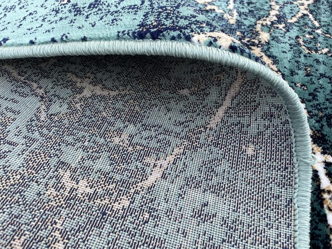 Premium Quality Modern Abstract Area Rug – Shed-Proof & Washable