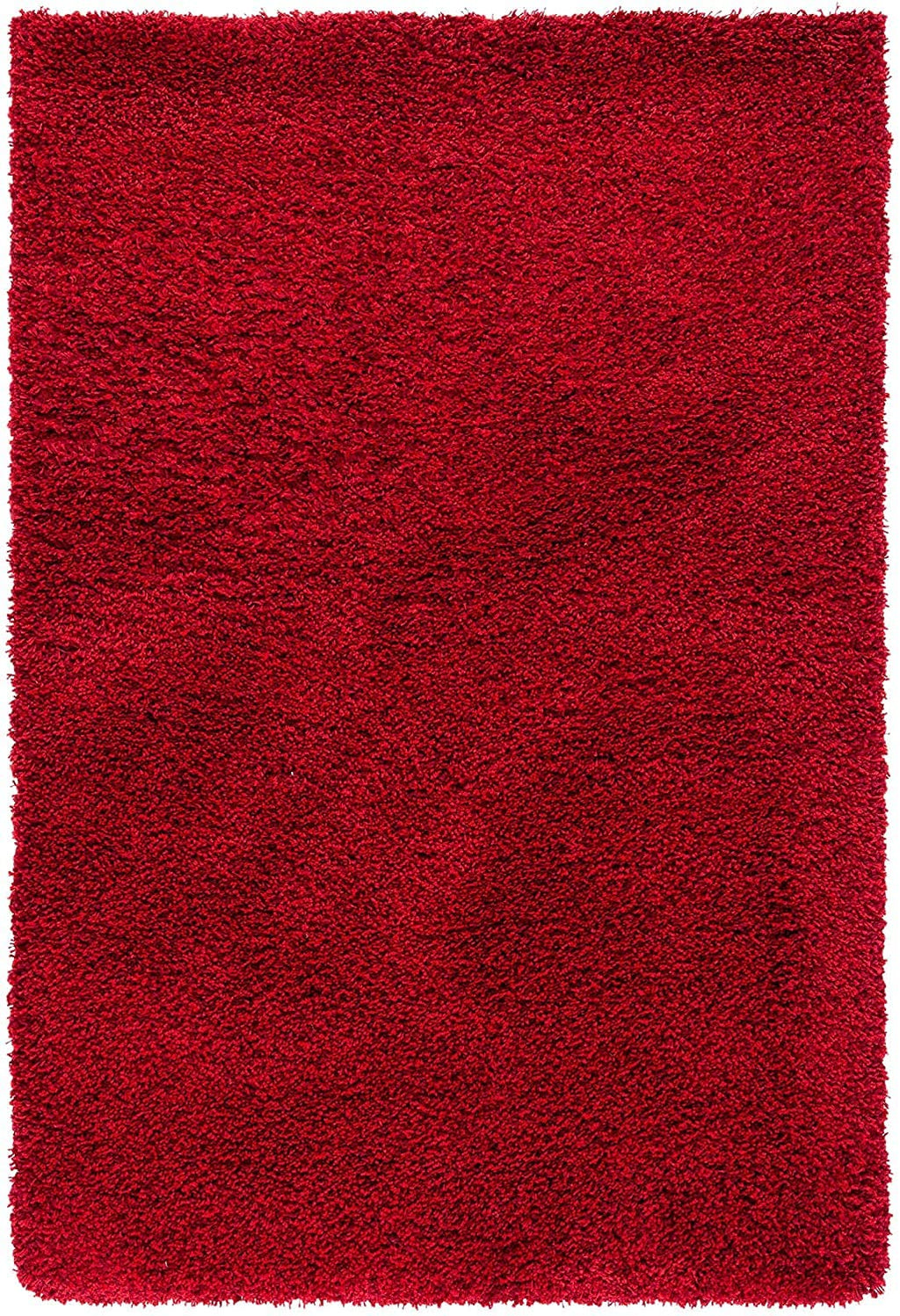 Red Handmade Shaggy Carpet – Ultra Soft Area Rug for Living Room & Bedroom
