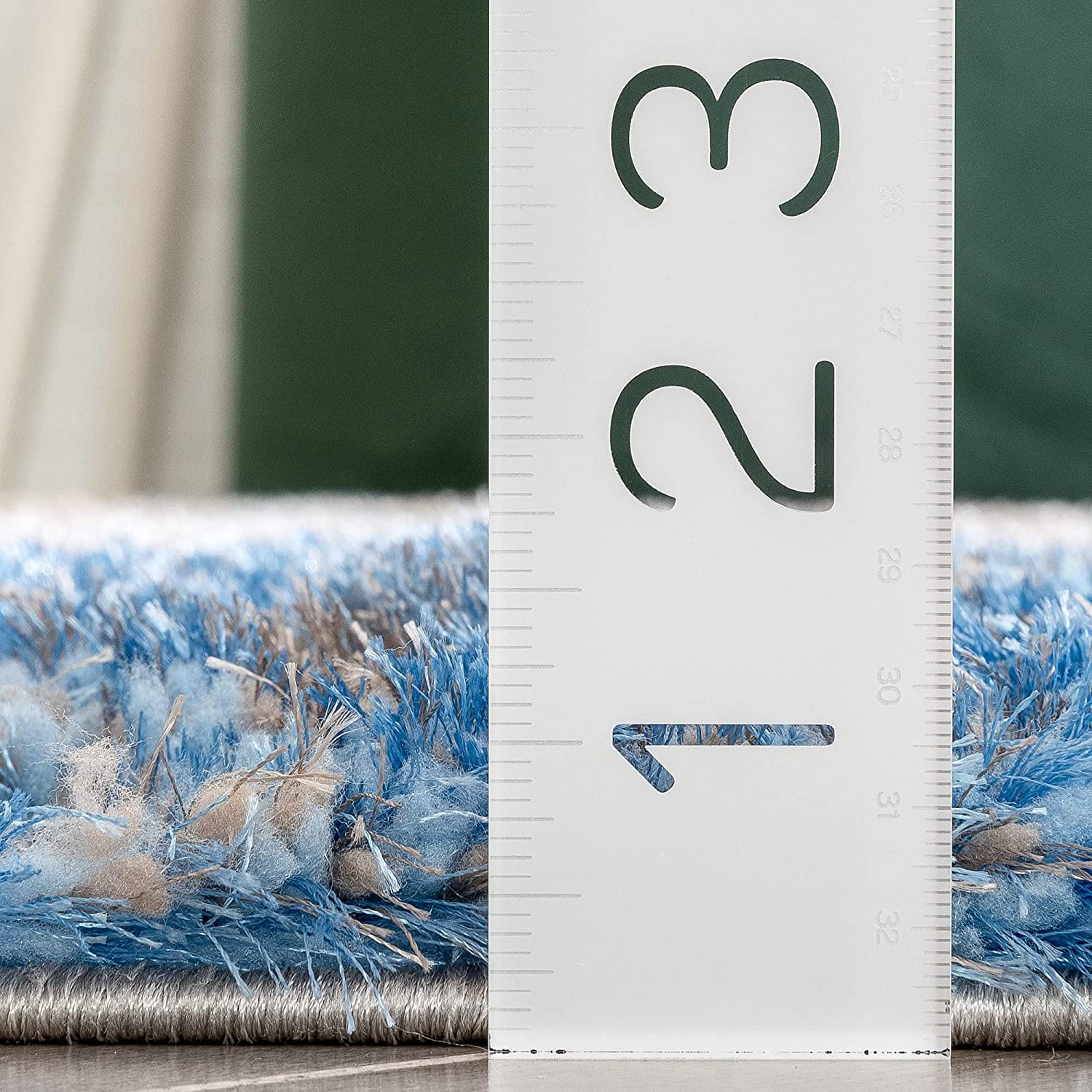 Multicolor Shaggy Carpet | Luxurious Handmade Microfiber Area Rug