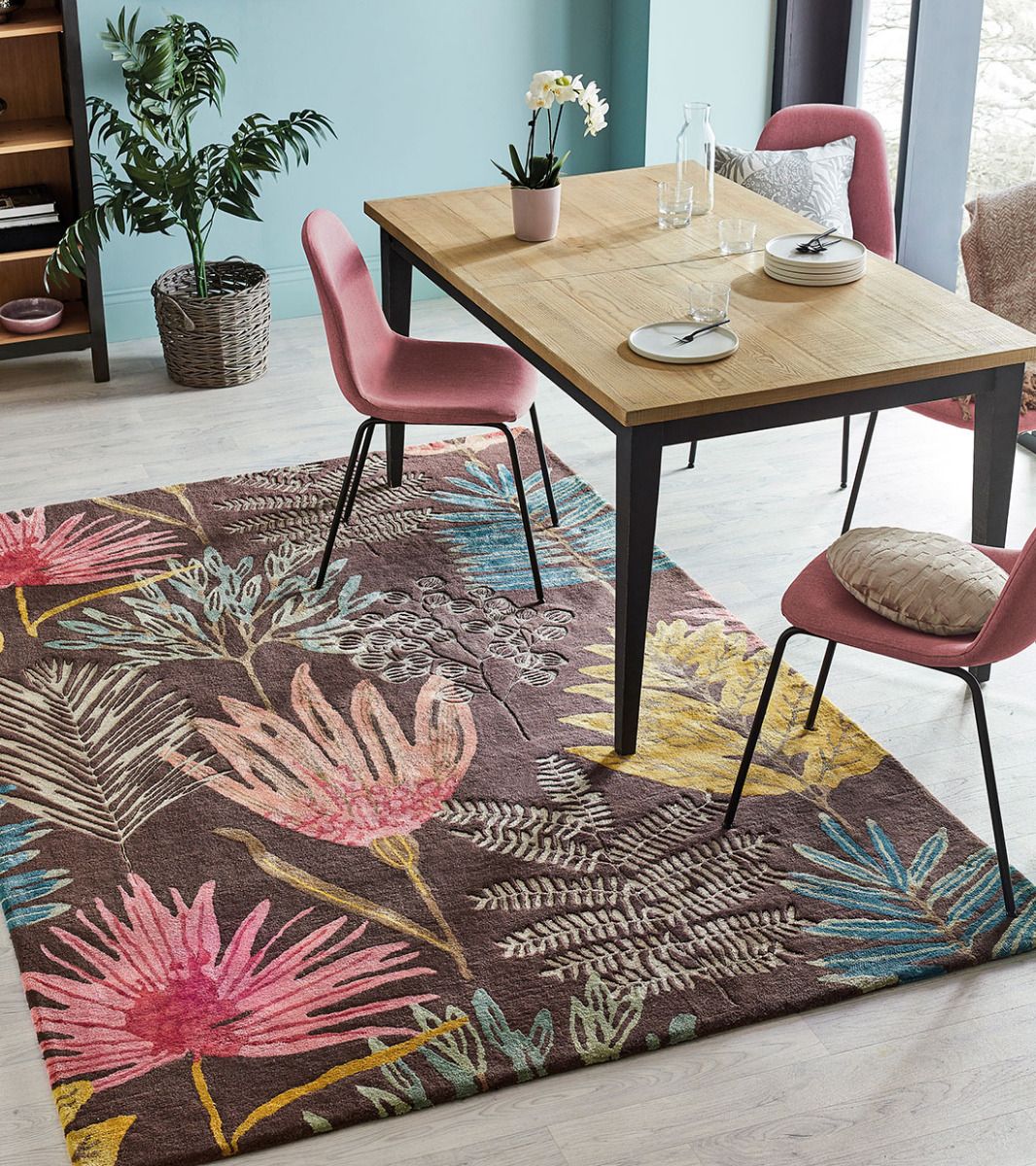 Eternal Garden Foliage Hand-Tufted Rug