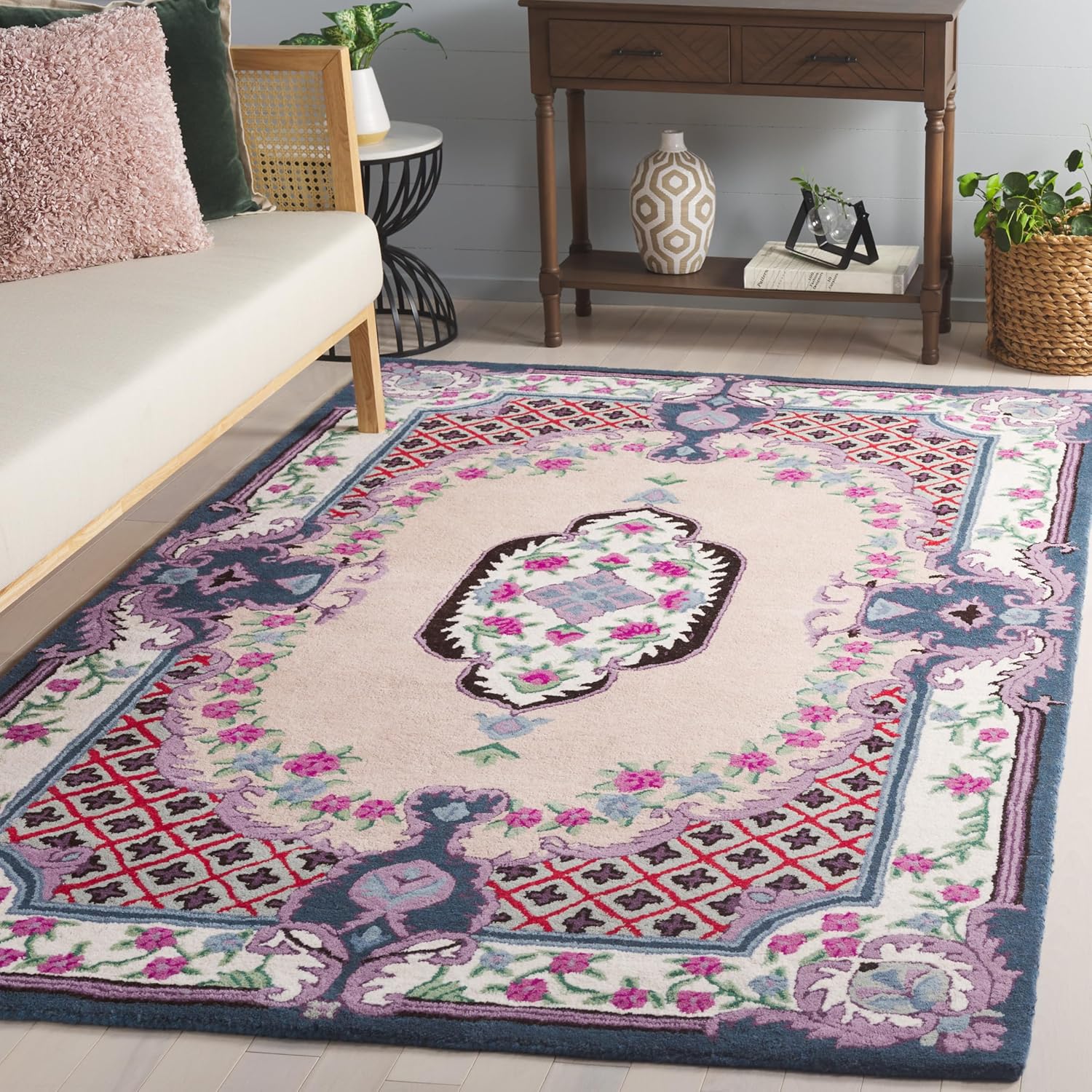 Blue Traditional Handmade Persian Rug