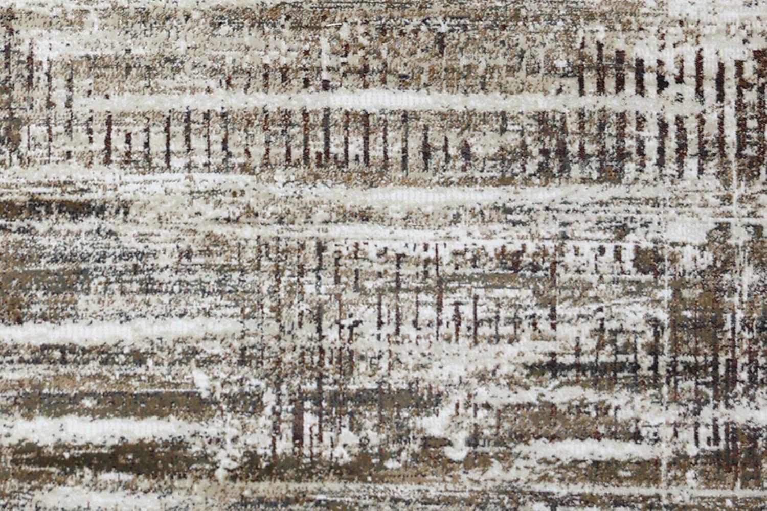 Modern Abstract Area Rug – Shed-Proof Carpet for Playroom & Hallway