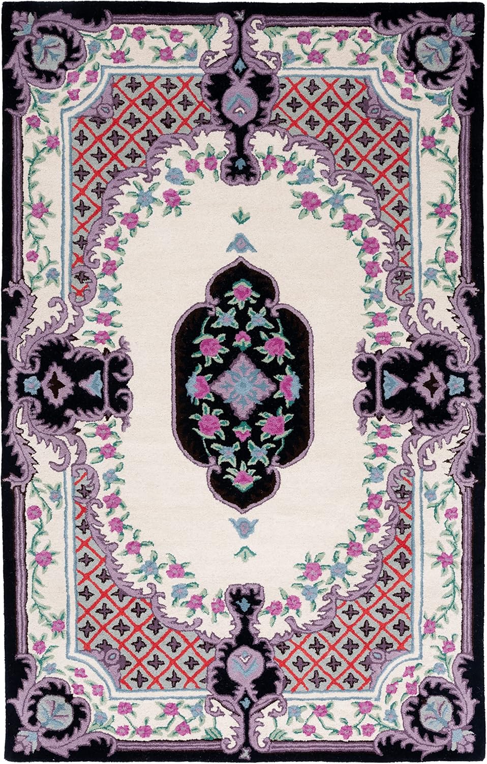 Ivory Traditional Handmade Persian Rug
