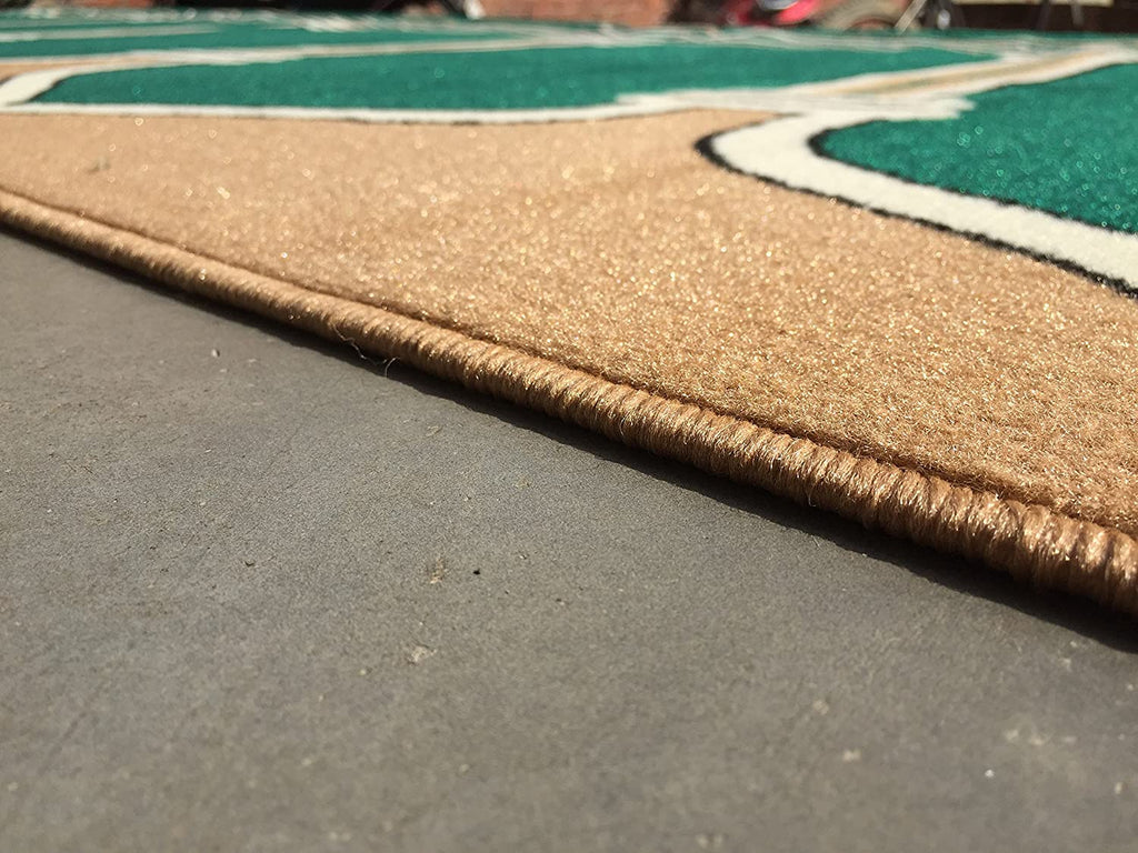 Green Janamaz Roll – Premium Masjid Carpet | Mosque Prayer Mat & Janamaz Rug