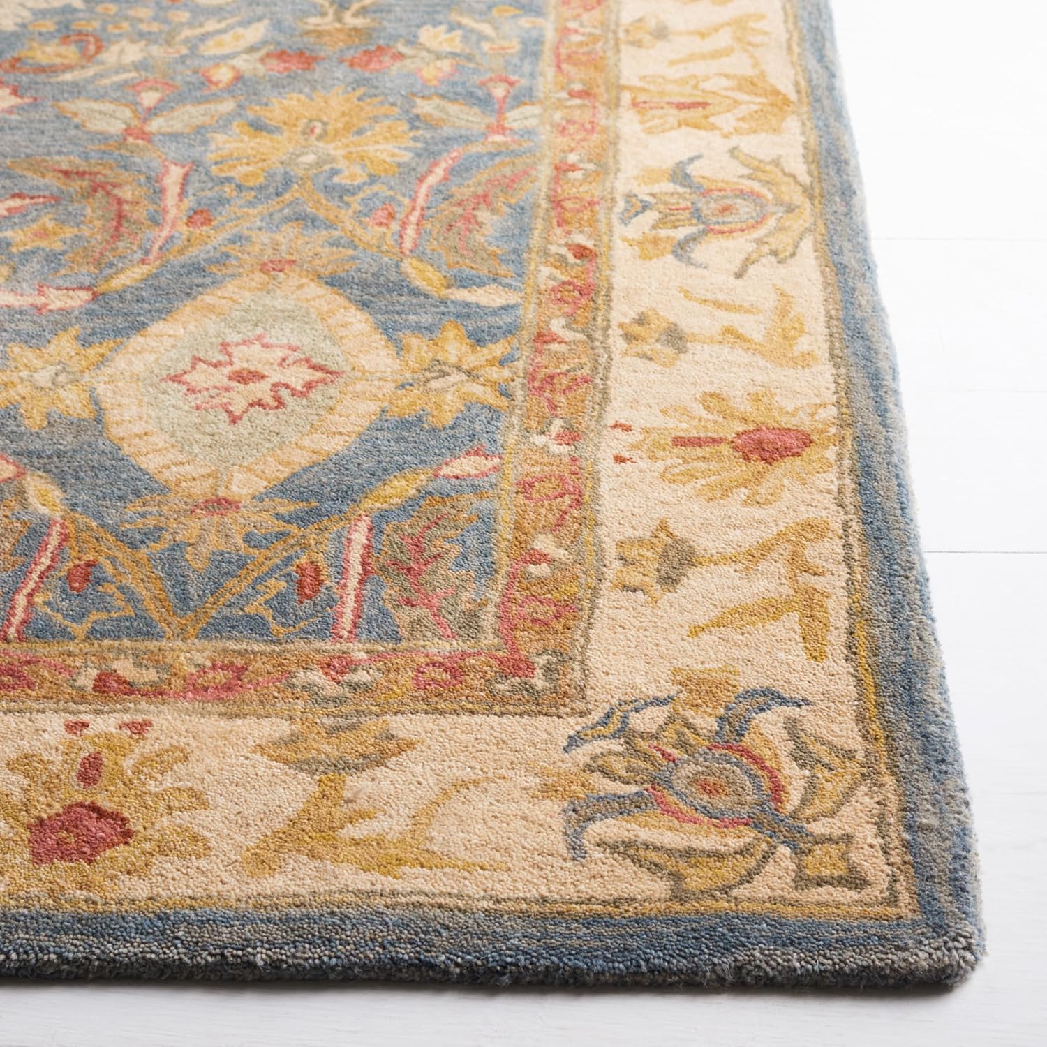 Grey Vintage Persian Traditional Area Rug