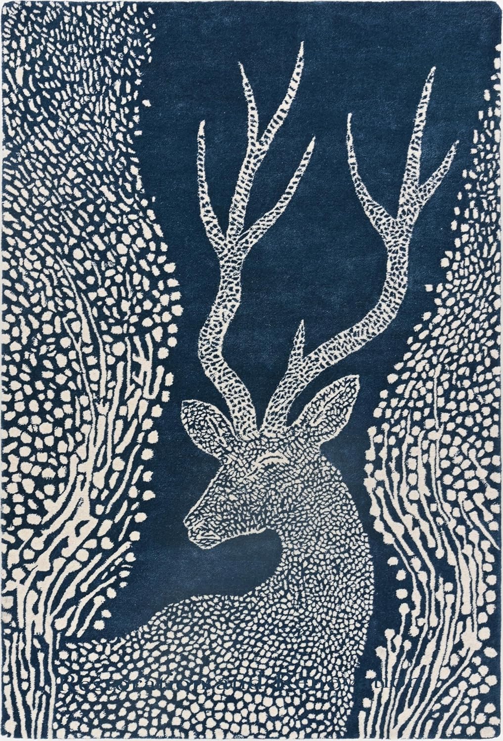 Royal Antelop Wool Rug – Handcrafted Oriental Elegance