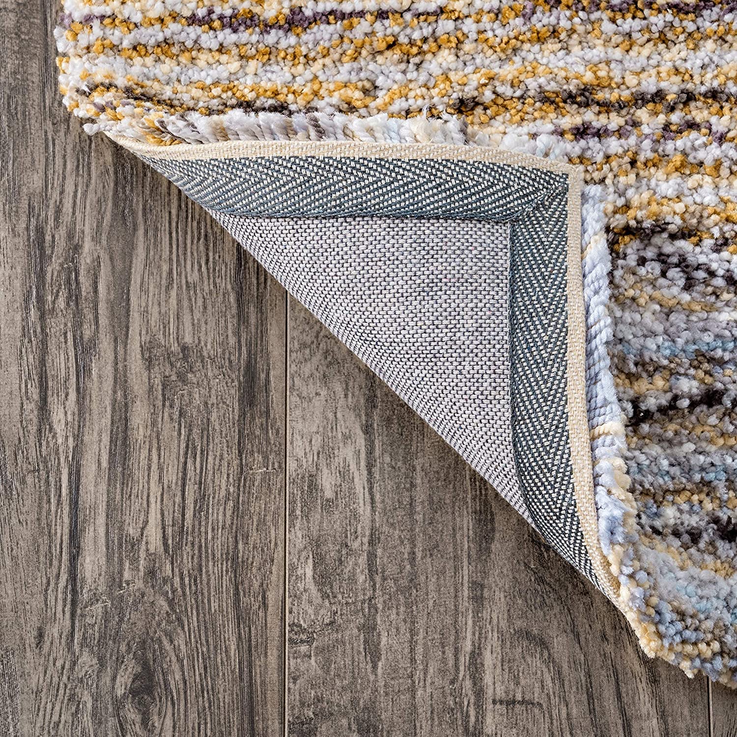 Handmade Ombre Microfibre Carpet – Soft Area Rug for Living Room, Bedroom & Hall