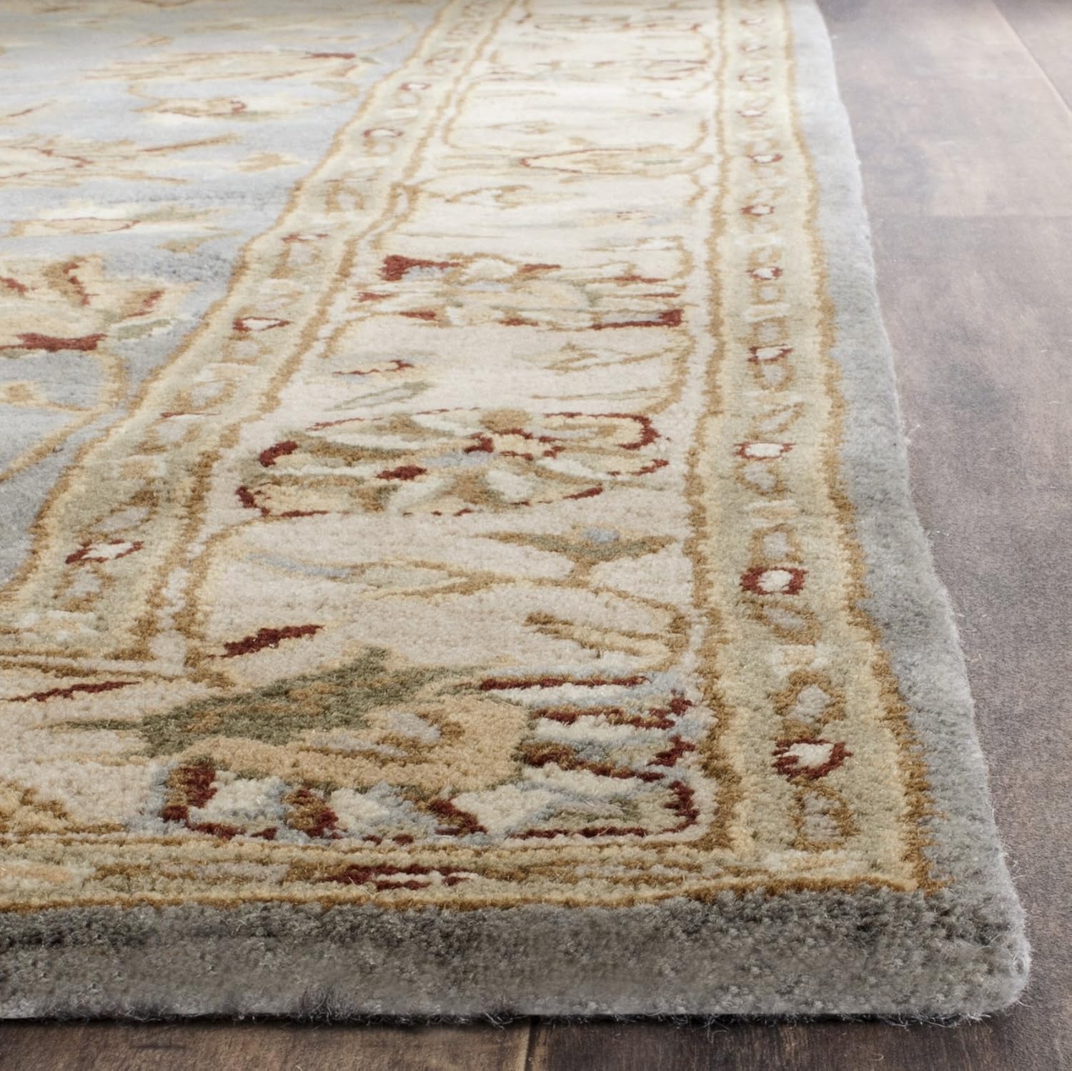Grey Vintage Persian Traditional Area Rug