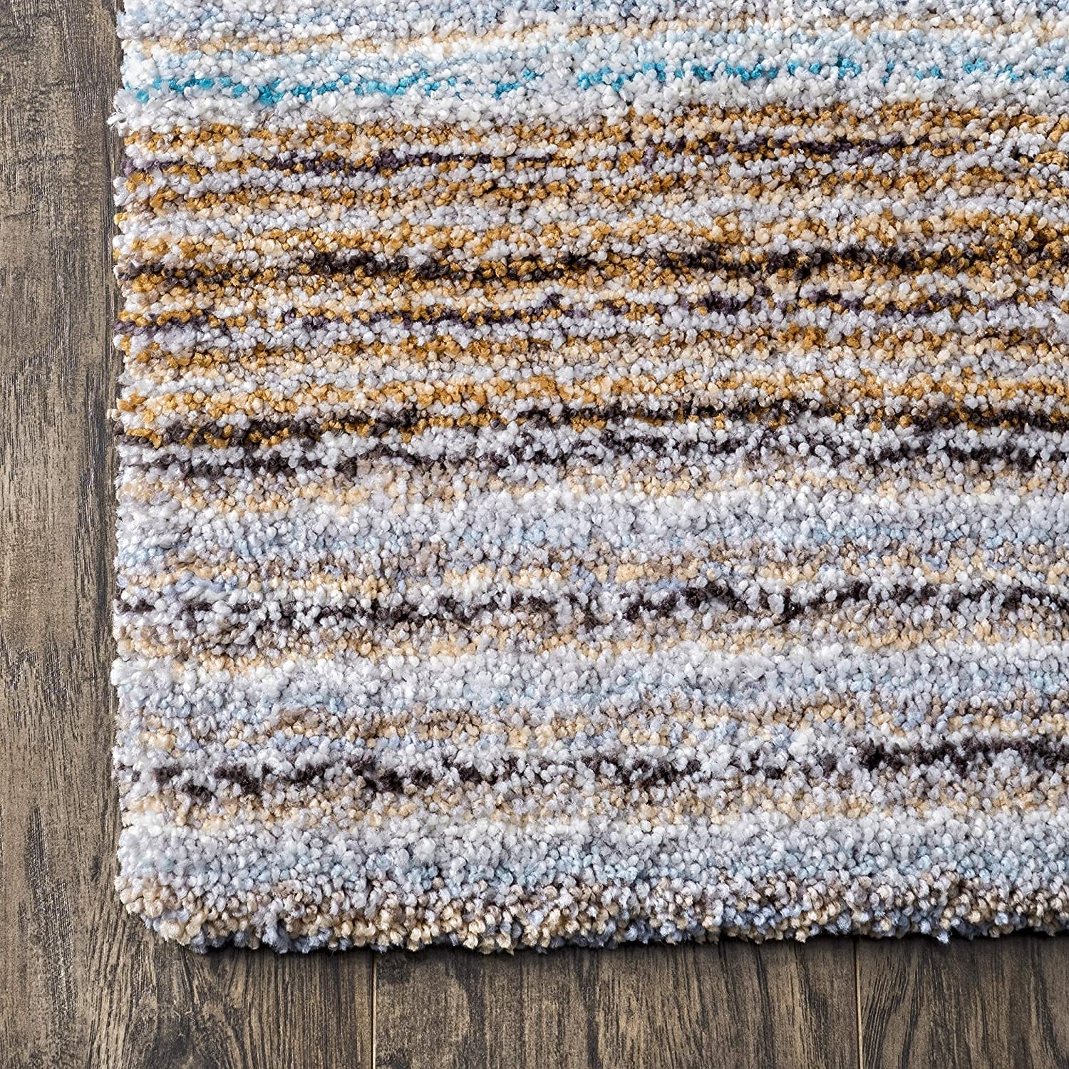 Handmade Ombre Microfibre Carpet – Soft Area Rug for Living Room, Bedroom & Hall