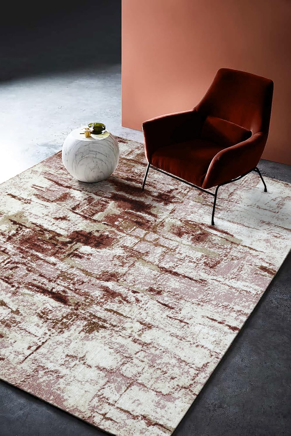 Luxury Soft Modern Abstract Area Rug – Non-Shedding Home Décor