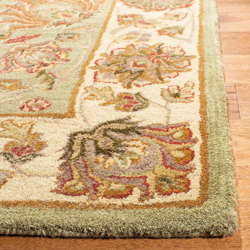Green Vintage Persian Traditional Area Rug