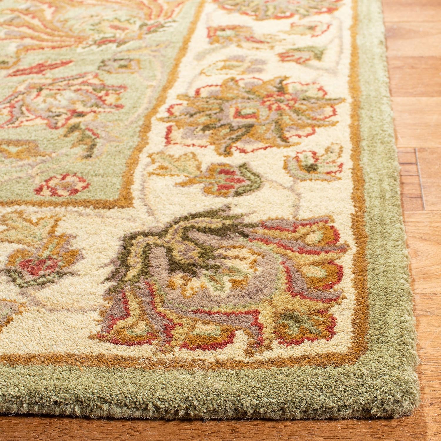Green Vintage Persian Traditional Area Rug