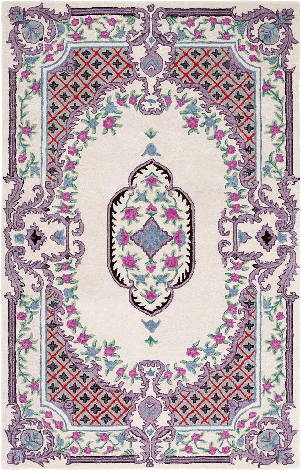 Ivory Traditional Handmade Persian Rug
