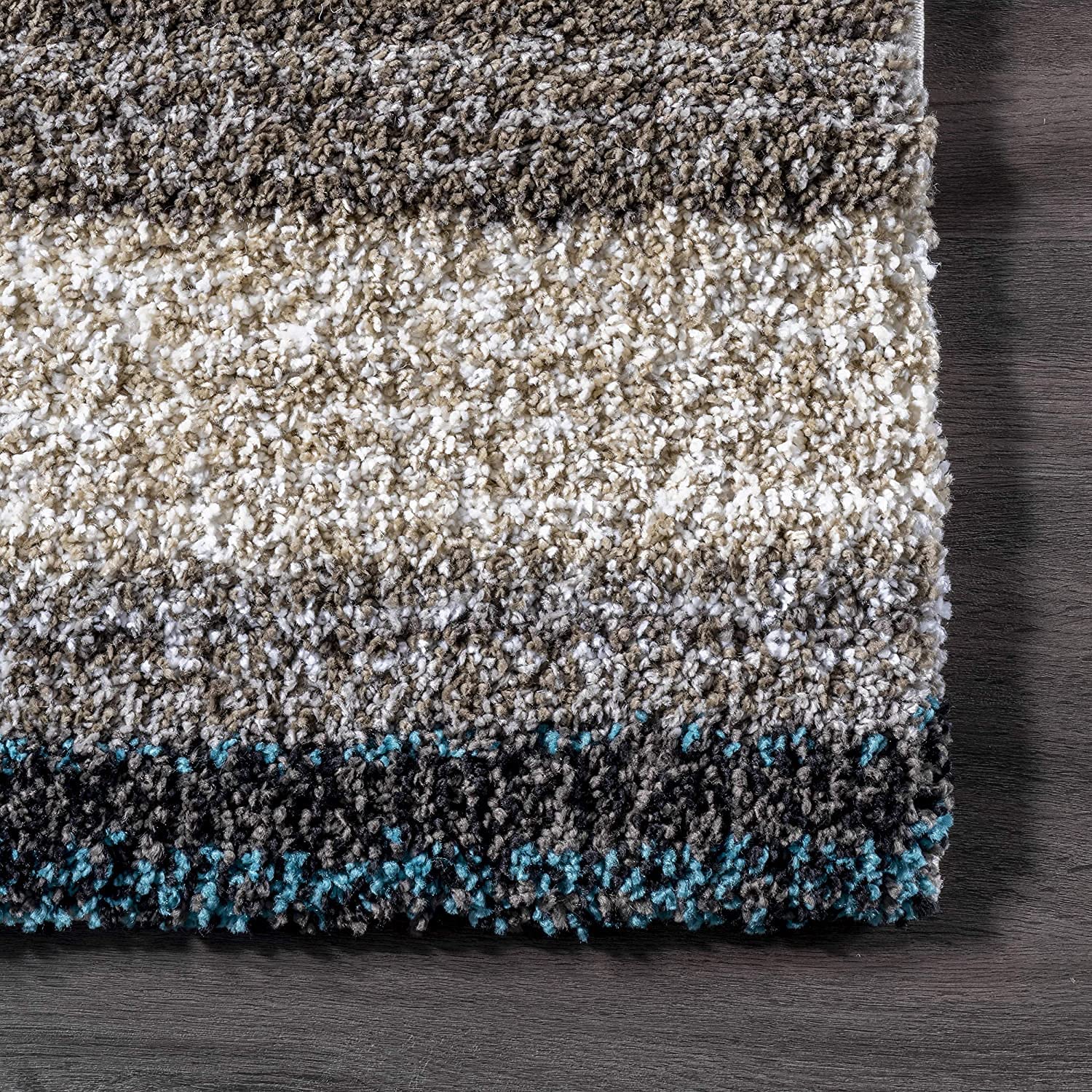 Handmade Ombre Microfibre Carpet – Soft Area Rug for Living Room, Bedroom & Hall