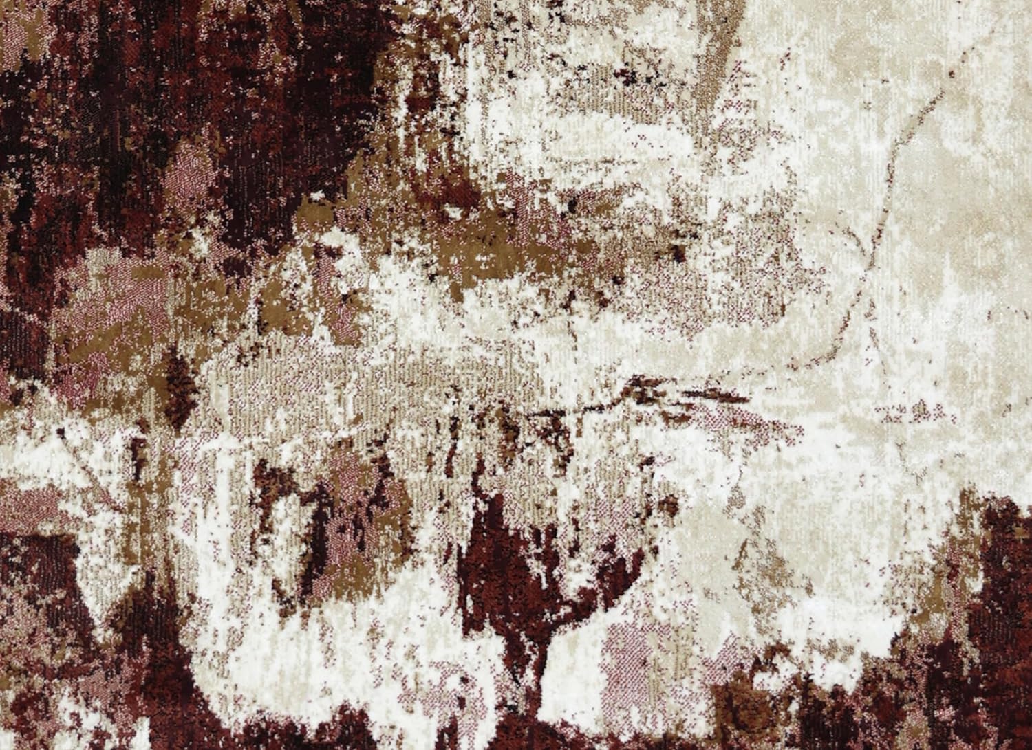 Soft & Comfortable Modern Abstract Area Rug – Washable & Easy Clean