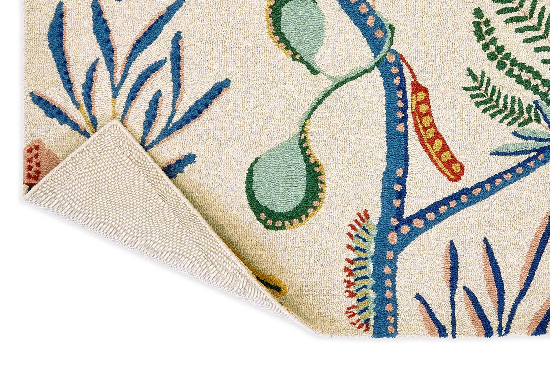Woodland Whisper Foliage Hand-Tufted Rug