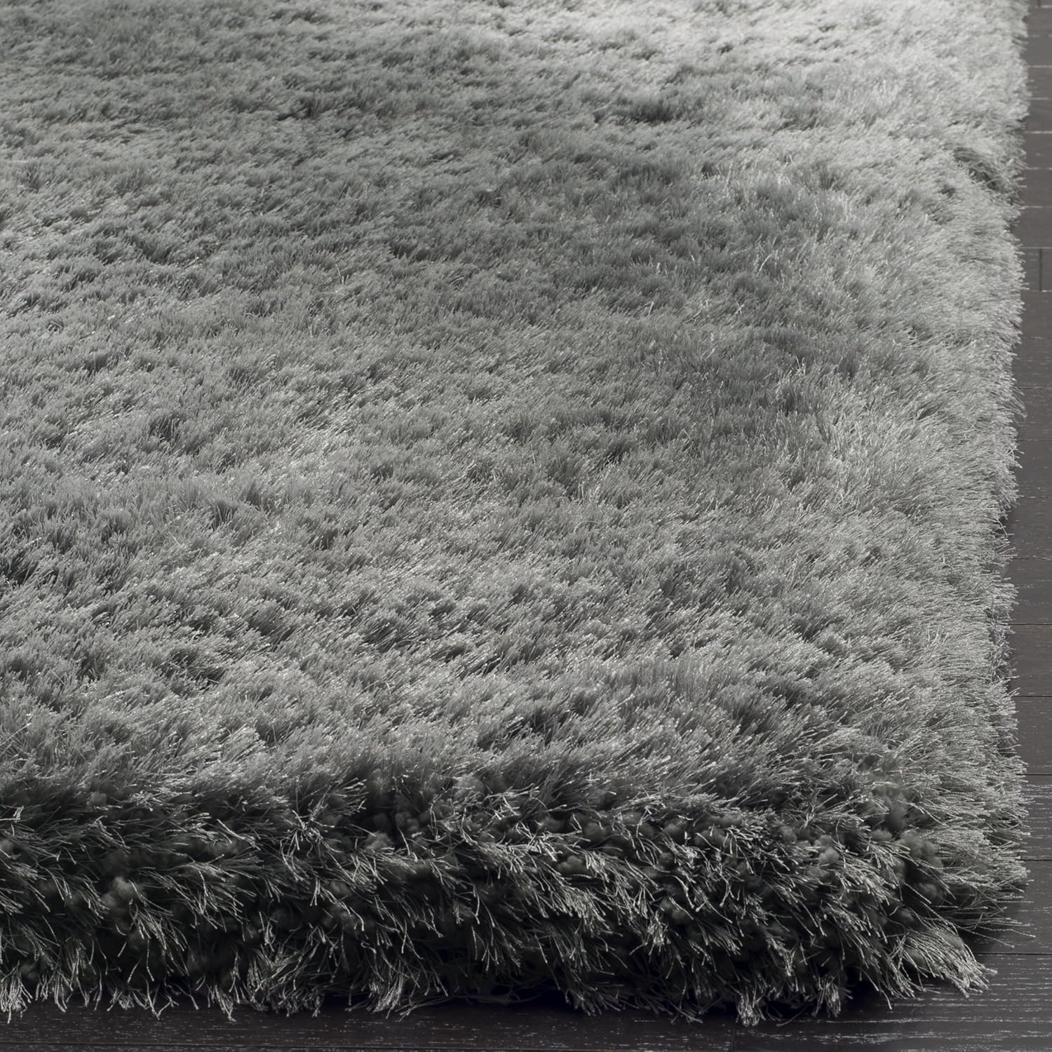 Mid Grey Handmade Shaggy Carpet – Ultra Soft Area Rug for Living Room & Bedroom
