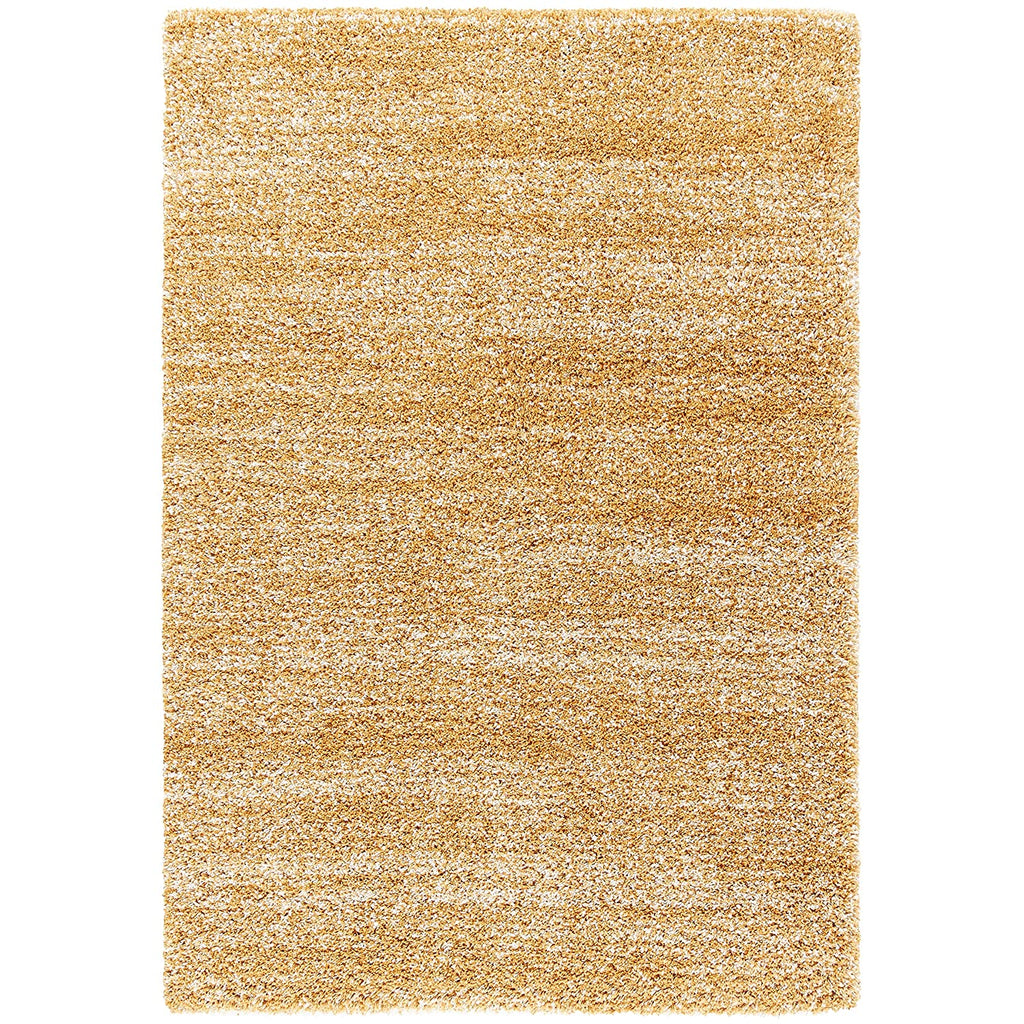 Yellow Handmade Ombre Microfibre Carpet – Soft Area Rug for Living Room, Bedroom & Hall