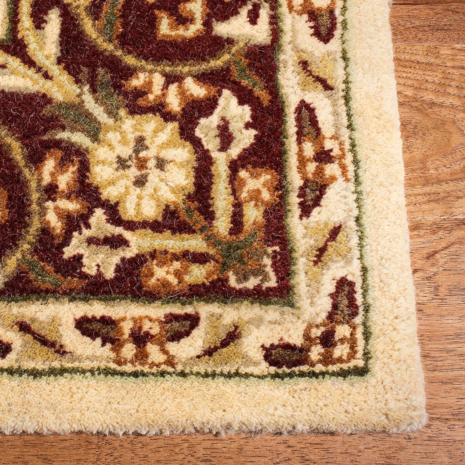 Camel Color Elegant Persian Vintage Carpet