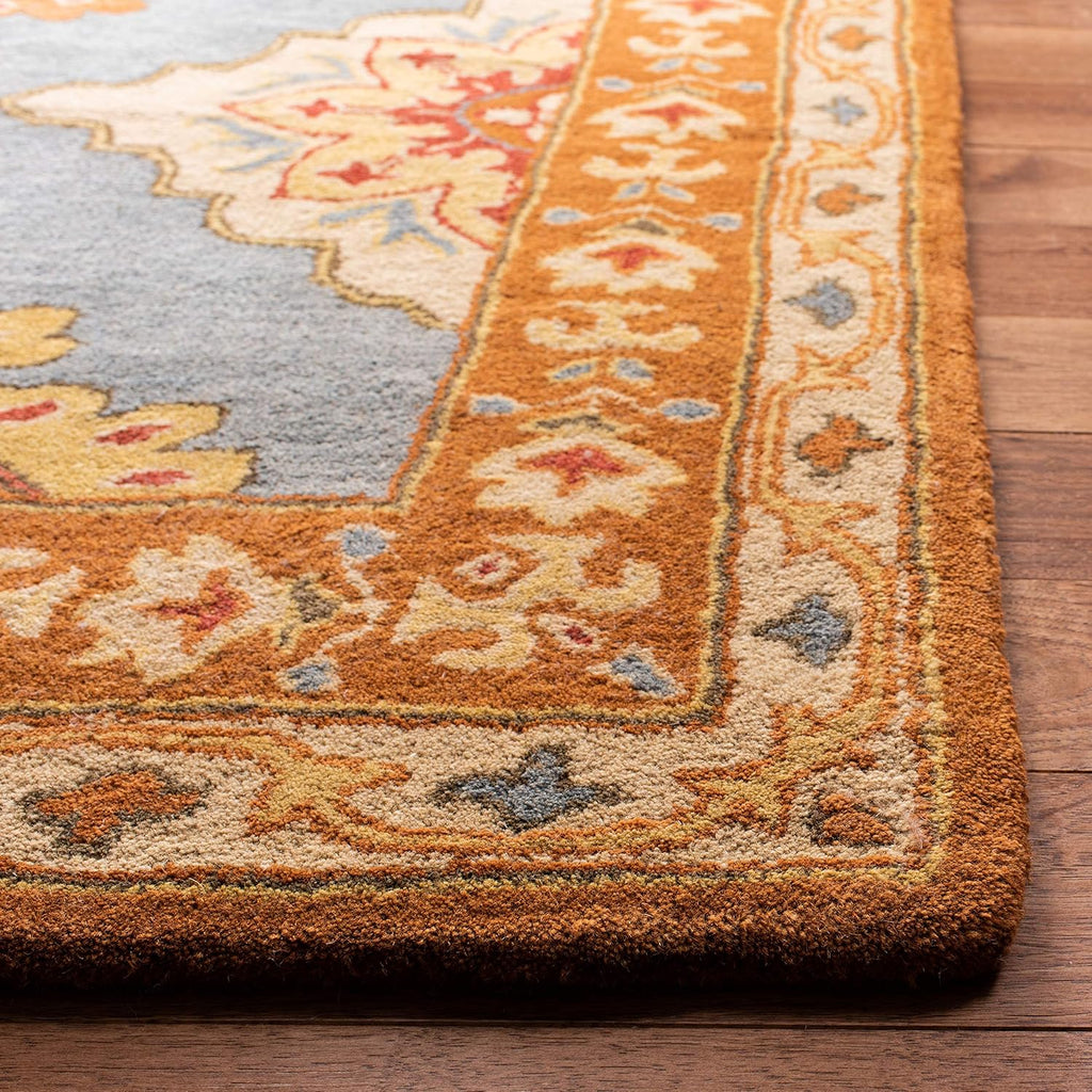 Rust Vintage Persian Traditional Area Rug