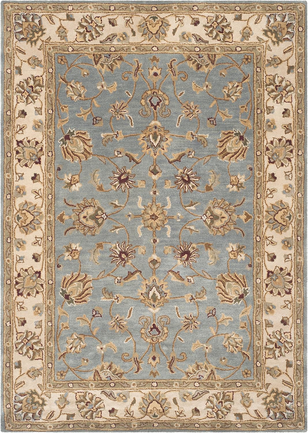 Grey Vintage Persian Traditional Area Rug
