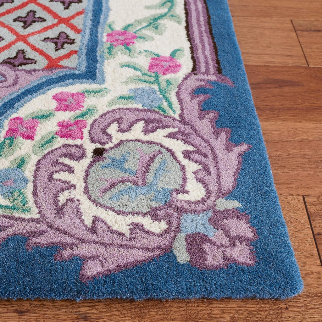 Blue Traditional Handmade Persian Rug