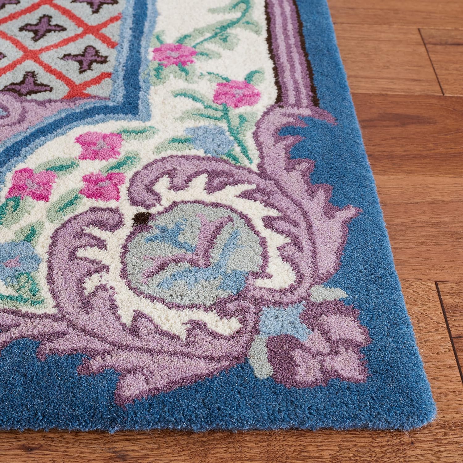 Blue Traditional Handmade Persian Rug