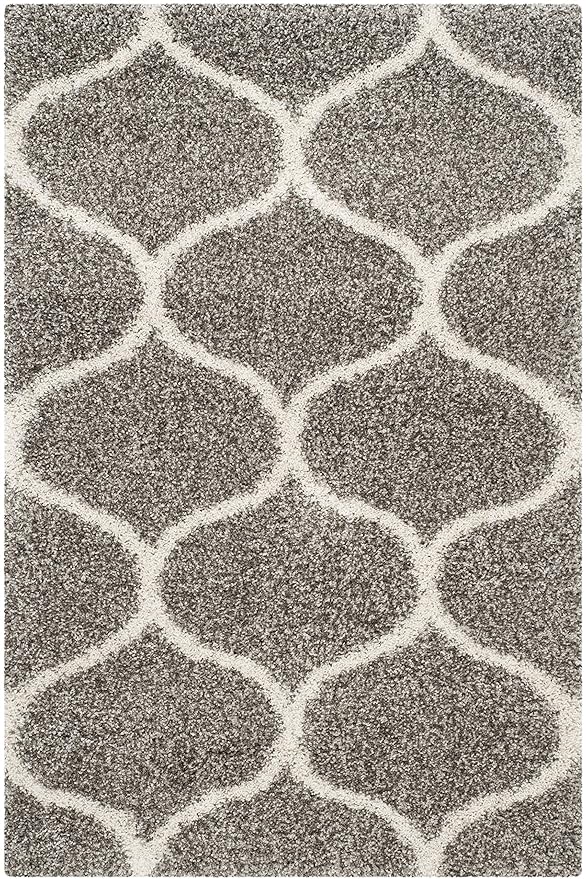Dark Grey Moraccan Shaggy Carpet | Soft & Fluffy Microfiber Area Rug