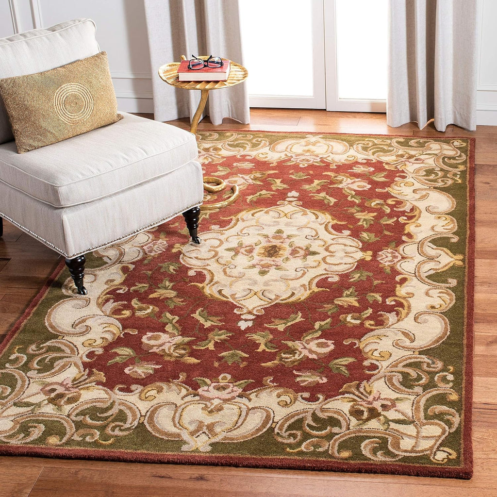 Rust Vintage Persian Traditional Area Rug