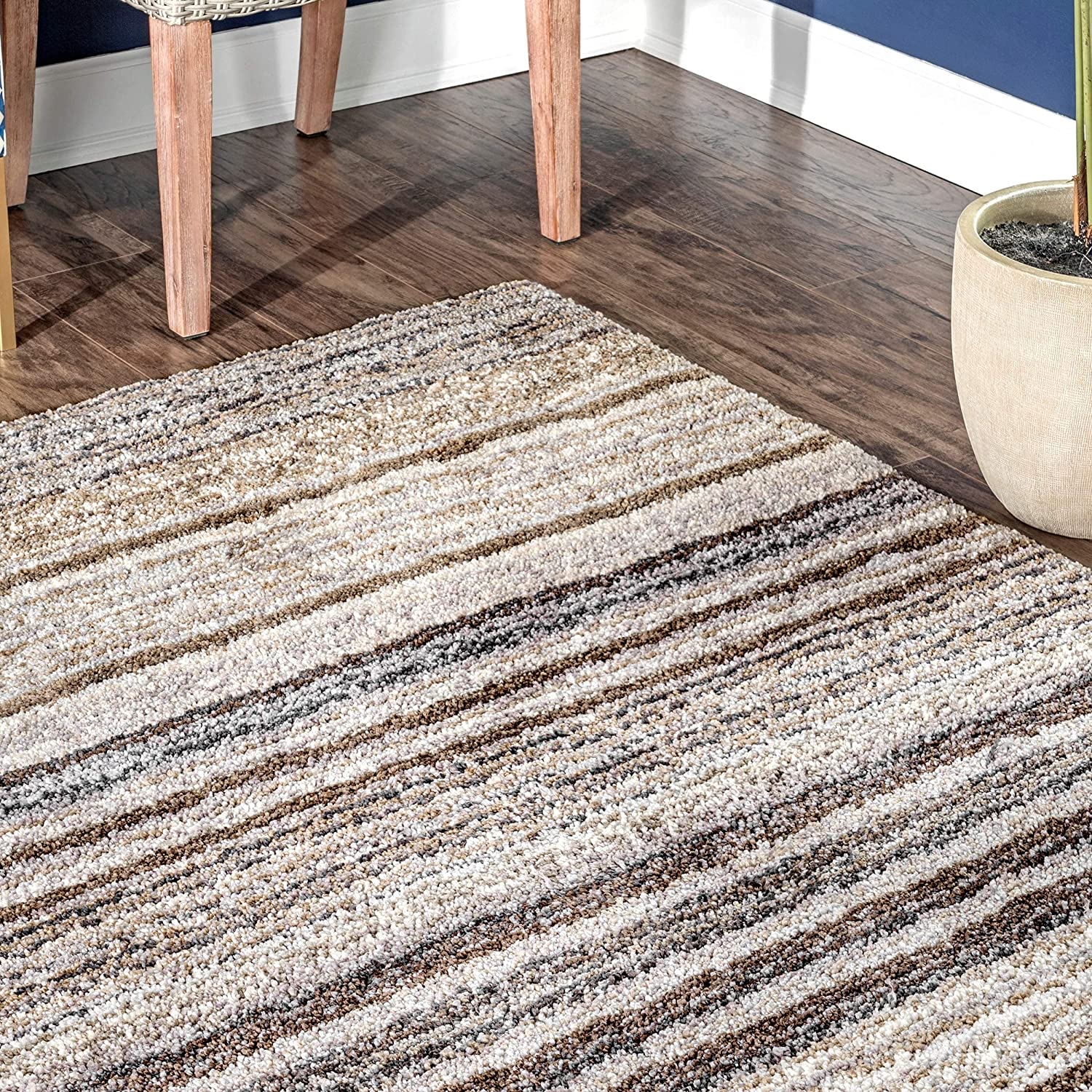 Handmade Ombre Microfibre Carpet – Soft Area Rug for Living Room, Bedroom & Hall